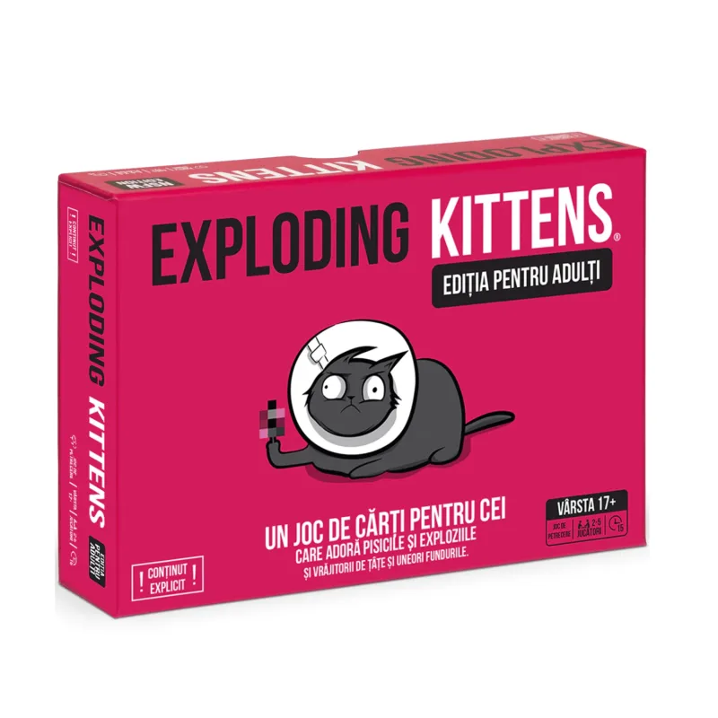 Joc de societate pentru adulti, Pink Edition, Exploding Kittens — preț și oferte