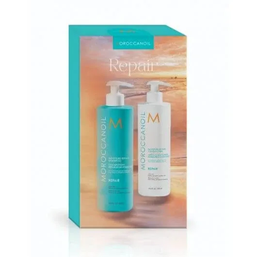 Pachet Sampon si Balsam Repair, 2x500 ml, Moroccanoil — preț și oferte