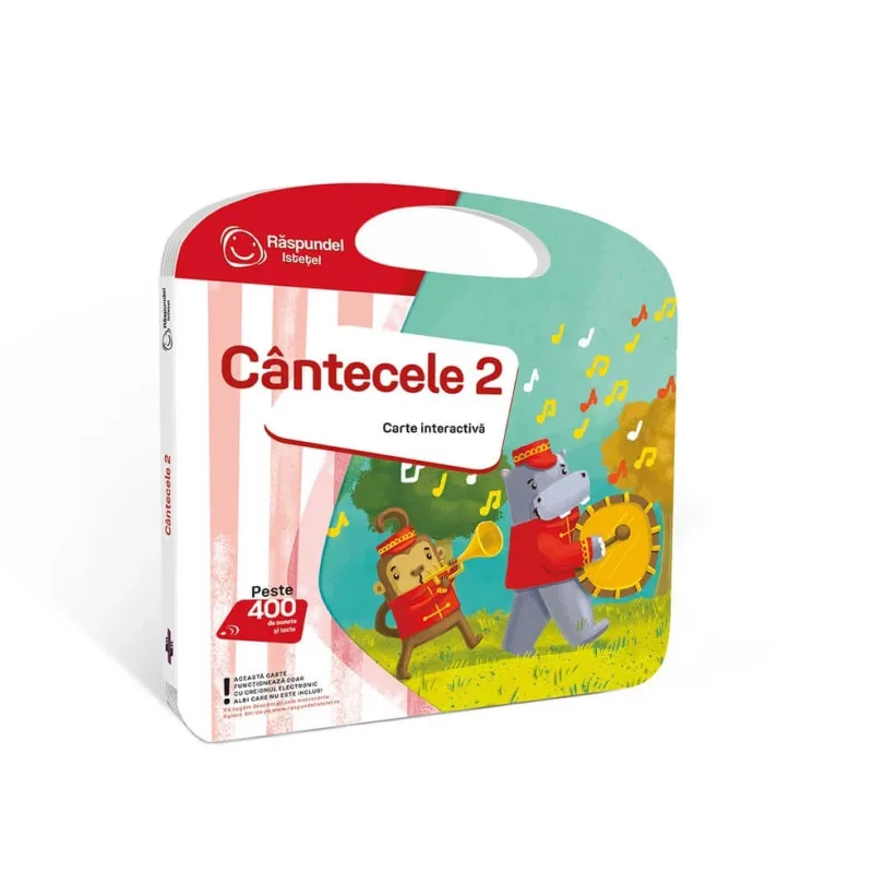 Carte interactiva Cantecele 2, +2 ani,Raspundel Istetel — preț și oferte