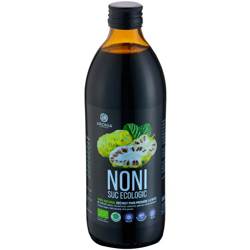 Suc de noni Bio, 500 ml, Aronia Charlottenburg — preț și oferte