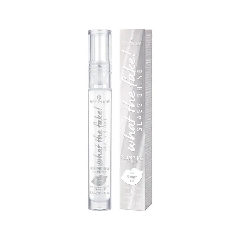 Luciu de buze pentru volum Glass Shine What the Fake!, 01 Oh So Glassy!, 4,2 ml, Essence — preț și oferte