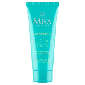 Miya myWONDERBALM I'm Coco Nuts, cremă hidratantă cu apă de nucă de cocos, 75 ml