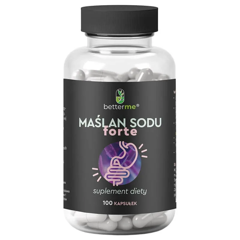 BetterMe Butirat de sodiu Forte, 100 capsule — preț și oferte