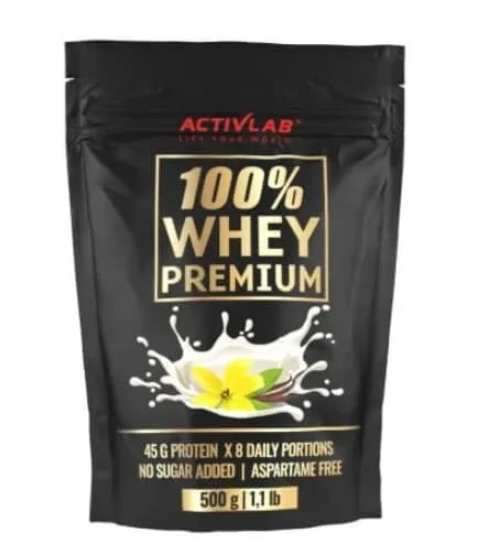 100% Whey Premium Vanilie, 500g Activlab — preț și oferte