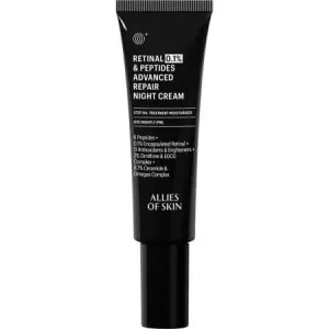 Crema de noapte reparatoare Retinal 0.1% & Peptides, 48 ml, Allies of Skin