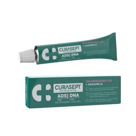 Gel parodontal Ads Dna Astringent Pro 350, 30 ml, Curasept — preț și oferte