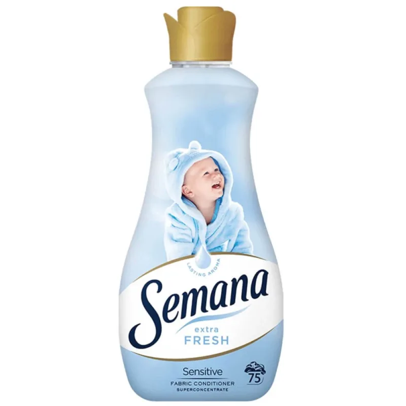Balsam de rufe Extra Fresh Sensitive, 75 spalari, 1.5 l, Semana — preț și oferte