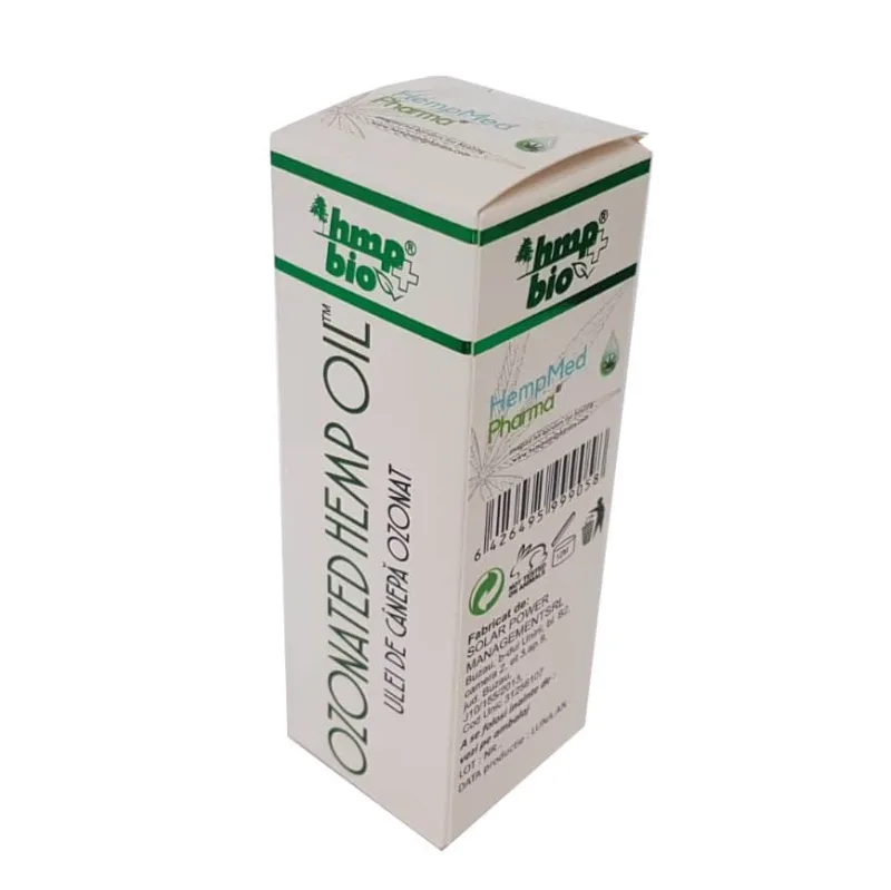 Ozonated Hemp Oil, ulei de canepa ozonat, 20 ml, HempMed Pharma — preț și oferte