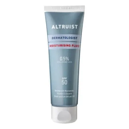 Fluid hidratant cu spf 50 si acid hialuronic, 50 ml, Altruist — preț și oferte