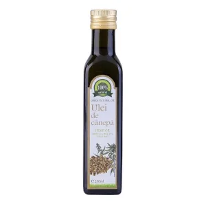 Ulei de canepa presat la rece pur nerafinat, 250 ml, Carmita Classic