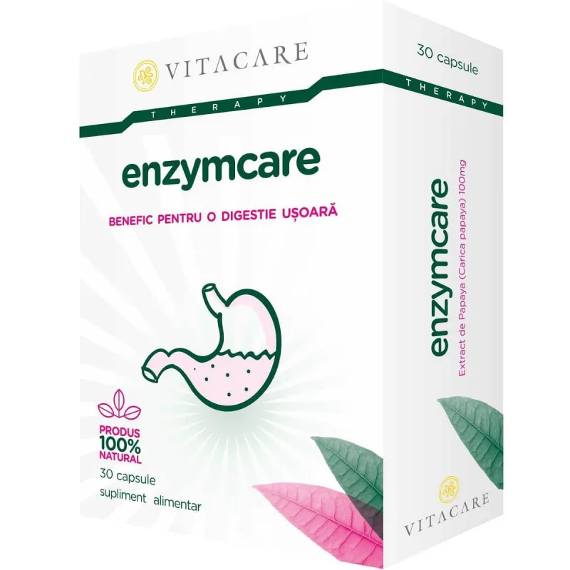 Enzymcare, 30 capsule, Vitacare Vitacare SRL — preț și oferte