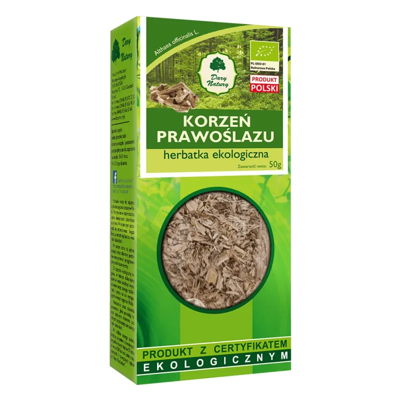 Darya Natury Marshmallow Root, ceai organic, 50 g Dary Natury — preț și oferte
