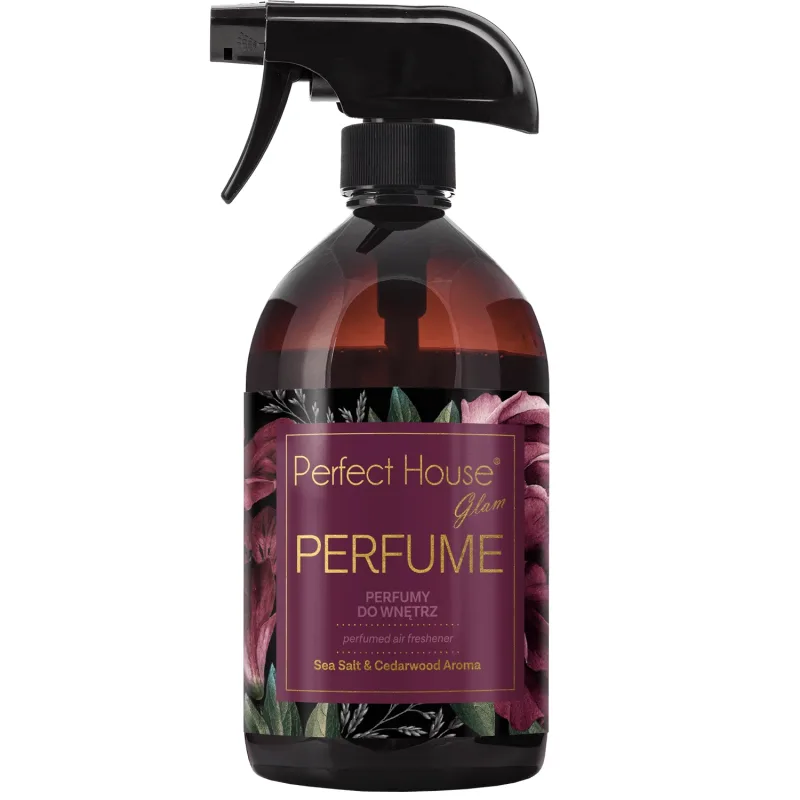 Perfect House Glam Perfume, parfum de interior, aromă de sare de mare și lemn de cedru, 500 ml — preț și oferte