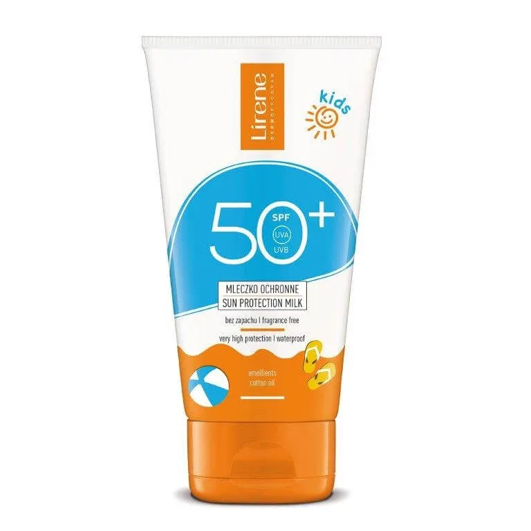 Lirene Sun Kids, lapte protector pentru copii, SPF 50+, 150 ml — preț și oferte