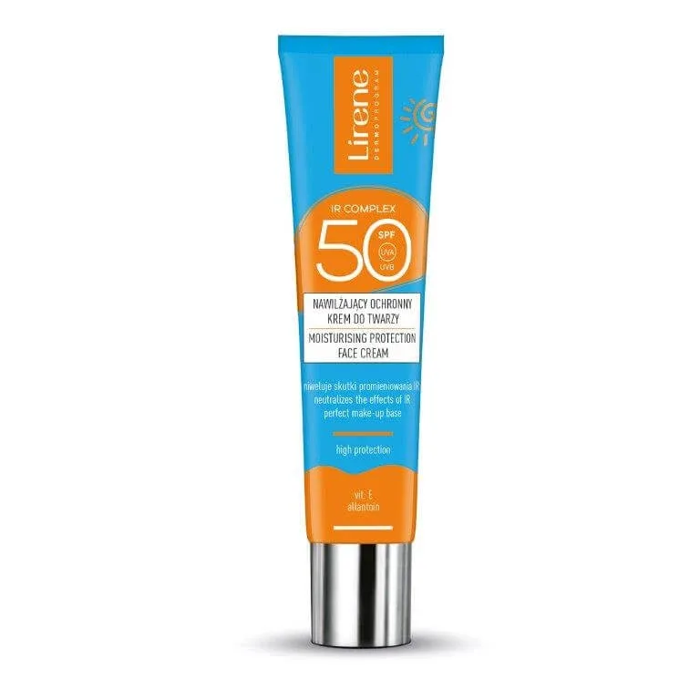 Lirene IR Complex, Cremă de față hidratantă, SPF 50, 50 ml — preț și oferte