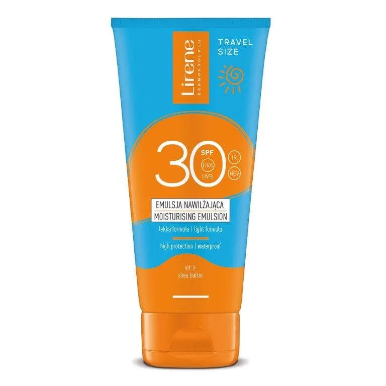 Lirene Sun, emulsie hidratantă, SPF 30, 90 ml — preț și oferte
