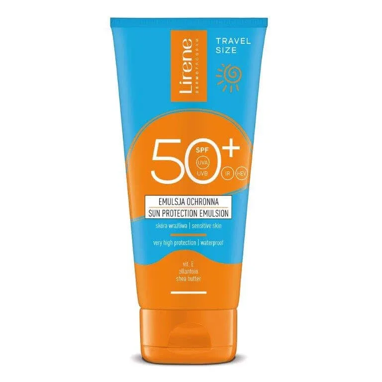 Lirene Sun, emulsie hidratantă, SPF 50+, 90 ml — preț și oferte