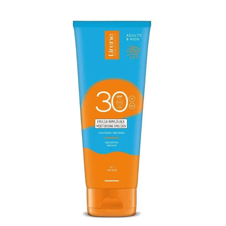 Lirene Sun, emulsie hidratantă, SPF 30, 200 ml — preț și oferte