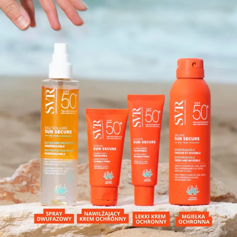 SVR Sun Secure, Cremă protectoare de confort pentru întreaga familie, SPF 50+, 50 ml — preț și oferte