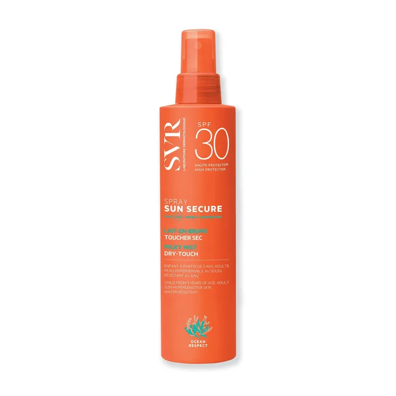 SVR Sun Secure, Ceață de protecție lăptoasă, de la 3 ani, SPF 30, 200 ml SVR LABORATORIES — preț și oferte