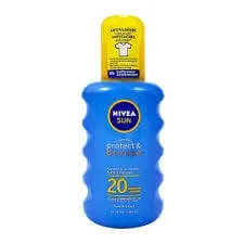 Nivea Sun Protect & Bronze, Ulei spray activator al bronzului natural, SPF 20, 200 ml — preț și oferte