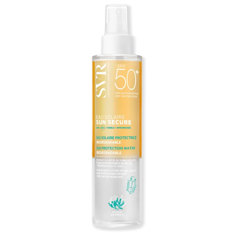 SVR Sun Secure Eau Solaire, spray bifazic de protecție, de la 3 ani, SPF 50+, 200 ml SVR LABORATORIES — preț și oferte
