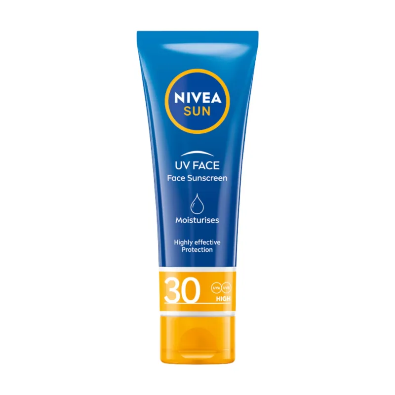 Nivea Sun, protecție solară facială hidratantă cu protecție ridicată, SPF 30, 50 ml — preț și oferte