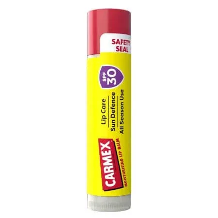 Balsam tropical reparator pentru buze uscate si crapate cu protectie solara SPF 30, 4.25 g, Carmex — preț și oferte