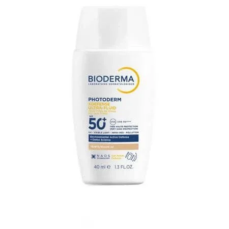 Fluid nuantator cu protectie solara fototip 2 SPF50+ Photoderm Xdefense, 40 ml, Bioderma — preț și oferte