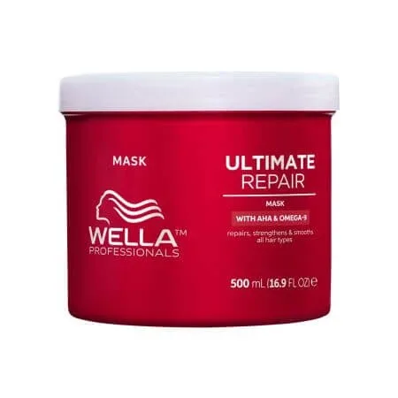 Masca de reparare cu AHA & Omega 9 Ultimate Repair, 500 ml, Wella Professionals — preț și oferte