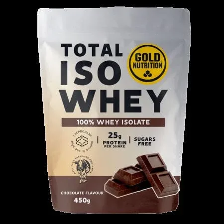 Pudra proteica cu aroma de ciocolata Total Iso Whey, Gold Nutrition — preț și oferte