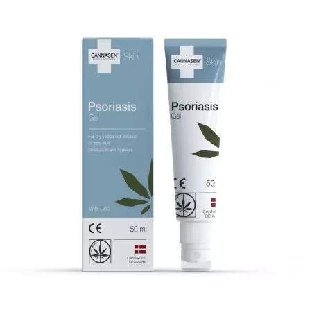 Gel cu CBD pentru psoriazis, 50 ml, Cannasen — preț și oferte