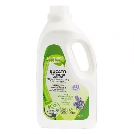 Detergent lichid Eco pentru rufe cu lavanda Ekos, 2000 ml, Pierpaoli — preț și oferte