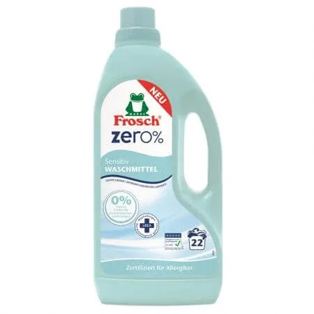 Detergent pentru rufe Zero% Sensitive, 1500 ml, Frosch — preț și oferte
