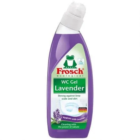 Detergent solutie pentru toaleta cu extract de lavanda, 750 ml, Frosch — preț și oferte