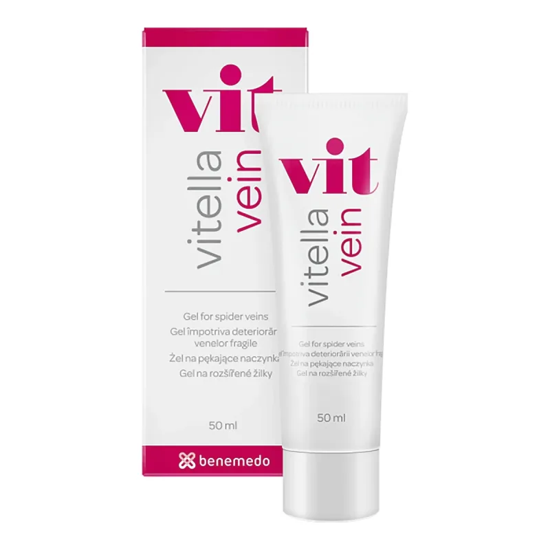 Vitella Vein, gel pentru exfolierea capilarelor, 50 ml — preț și oferte