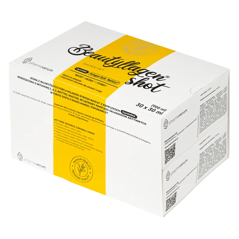Beautyllagen, shot, 30 x 30 ml AMBALAJ CONTAMINAT PharmaVerum — preț și oferte