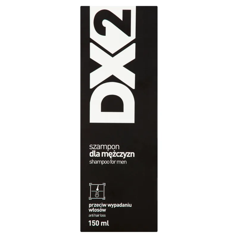 DX2, Șampon anti-cădere a părului pentru bărbați, 150 ml AMBALAJ CONTAMINAT AFLOFARM — preț și oferte