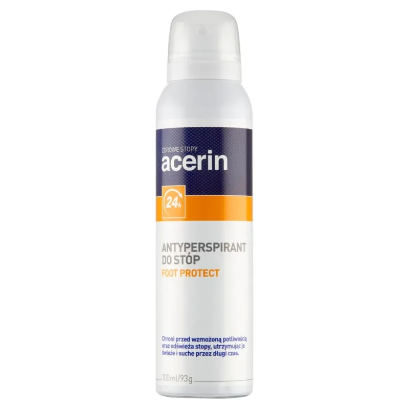 ACERIN Foot Protect, Antiperspirant pentru picioare, 100 ml CU MOMENT ÎNCURCAT AFLOFARM — preț și oferte