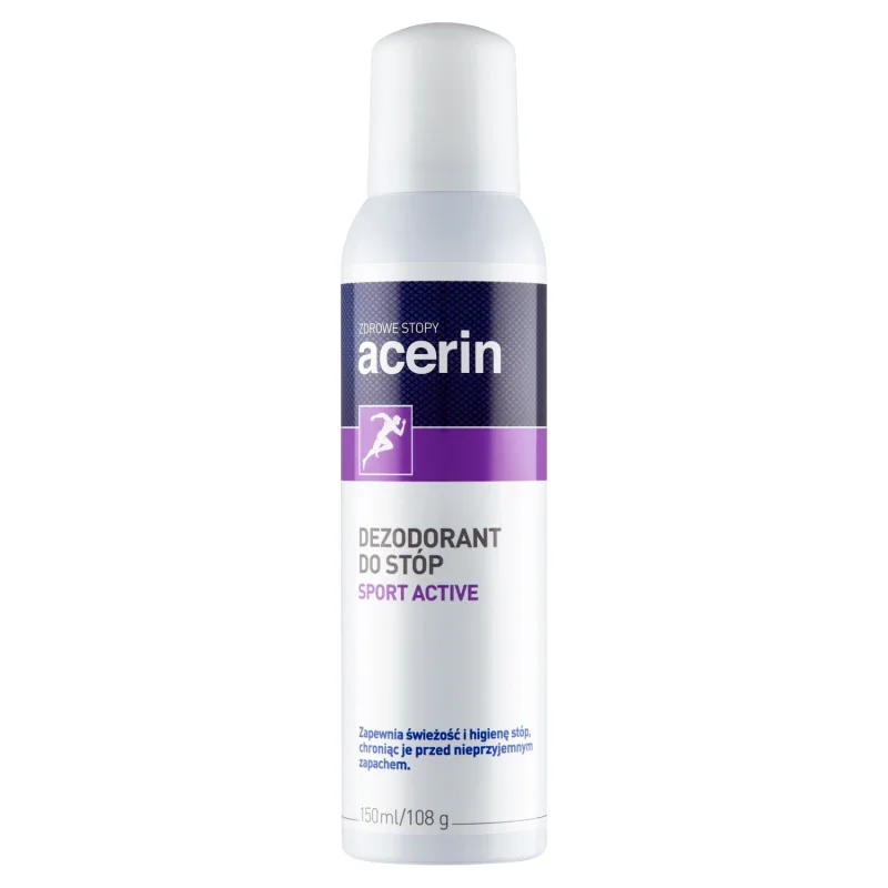ACERIN Sport Active, Deodorant pentru picioare, 150 ml SHORT DATE AFLOFARM — preț și oferte