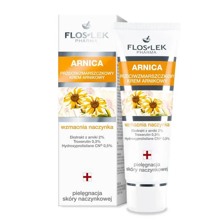 Flos-Lek Arnica, Cremă antirid cu arnică, 50 ml — preț și oferte