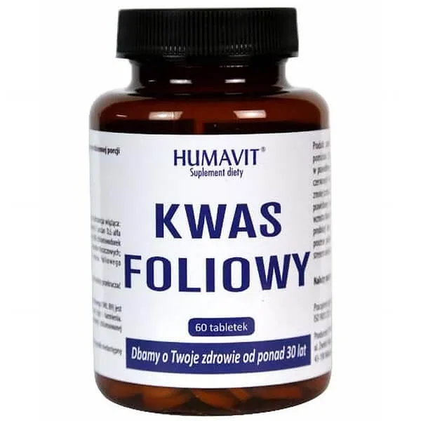 Humavit Acid folic, 60 comprimate — preț și oferte