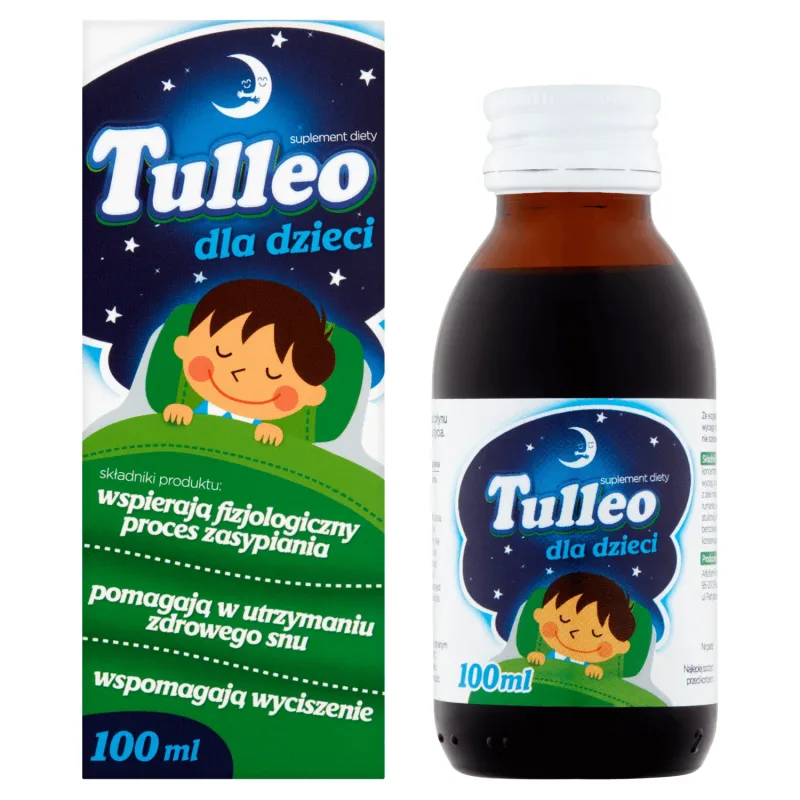 Tulleo pentru copii, lichid, 100 ml AMBALAJ CONTAMINAT Ambalaj contaminat — preț și oferte