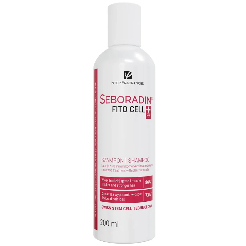 Seboradin FitoCell, Șampon de întărire a părului cu celule stem vegetale, 200 ml — preț și oferte