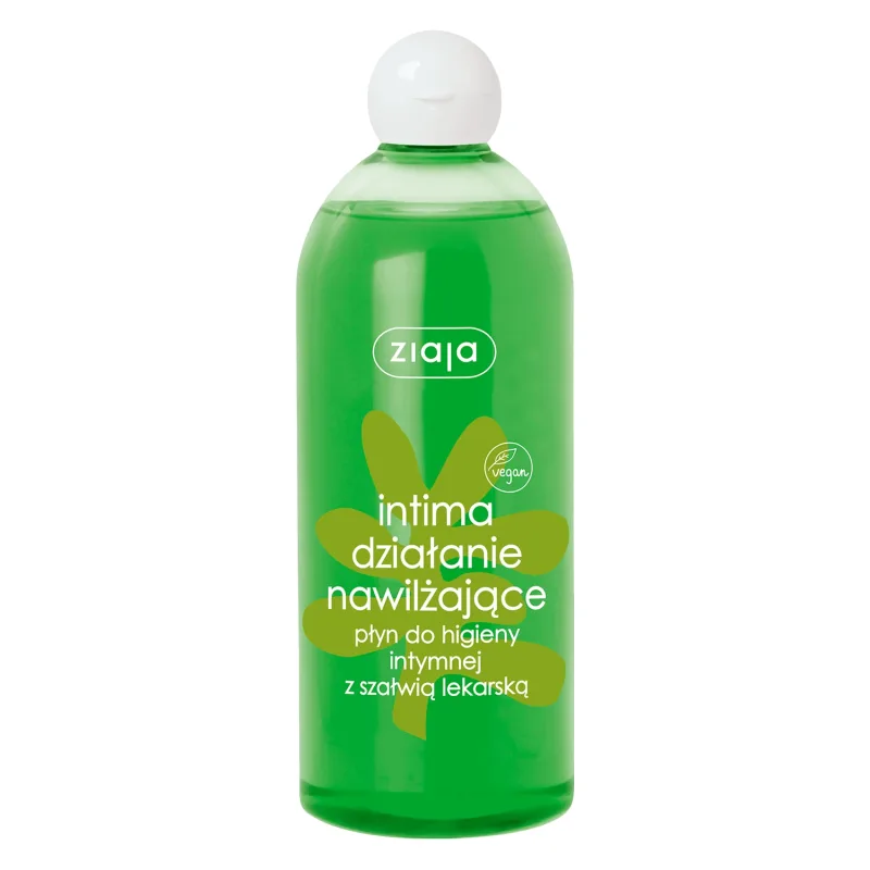 Ziaja Intima, lichid pentru igiena intimă, salvie, 500 ml — preț și oferte