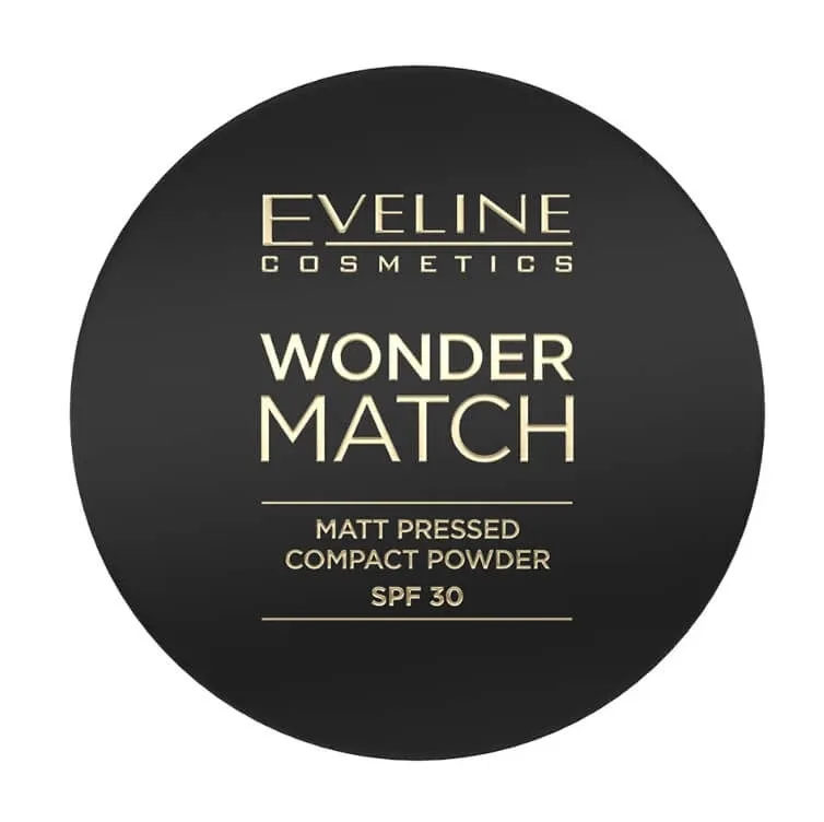 Eveline Cosmetics, Wonder Match, Pudră presată mată cu SPF 30 nr. 02, 8 g — preț și oferte