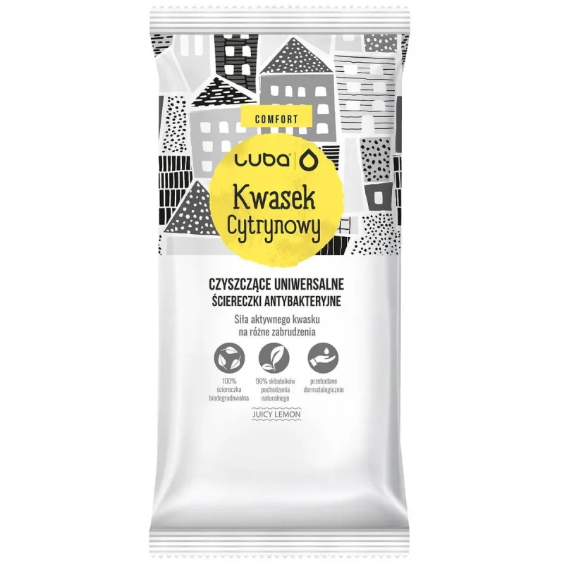 Șervețele antibacteriene multifuncționale Luba Comfort Acid citric, 24 bucăți — preț și oferte