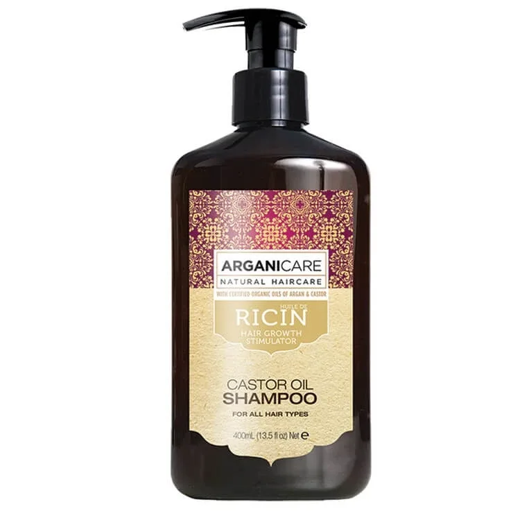 Șampon pentru creșterea părului cu ulei de ricin Arganicare, 400ml — preț și oferte