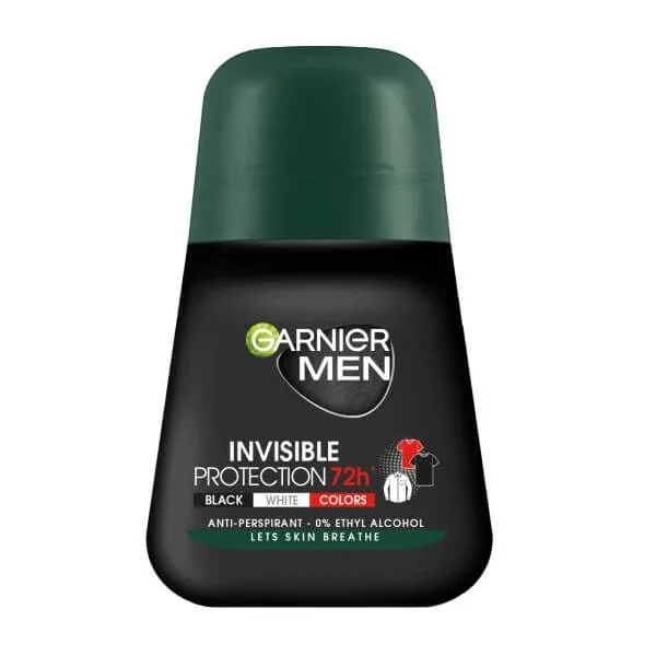 Garnier Men Invisible Protection 72h Antiperspirant Roll-on, 50ml — preț și oferte