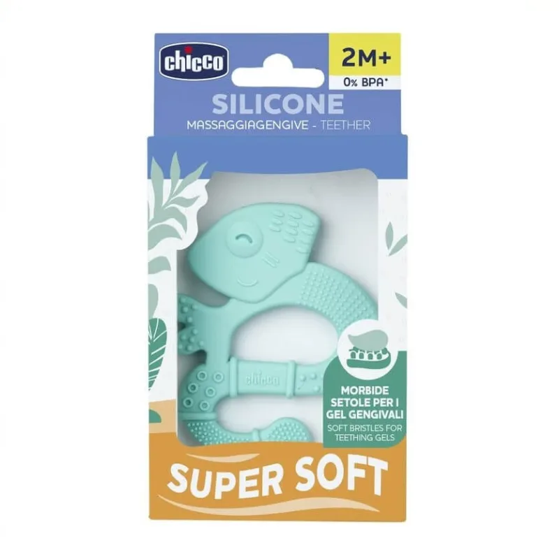 Chicco silicon micki Lizard teether 2m+ Băiat — preț și oferte
